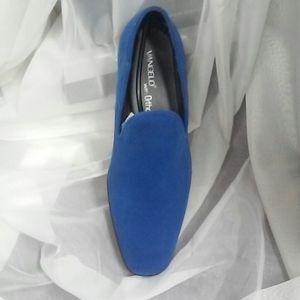 Blue suede shoes